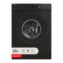 SHARP ES-NFA014BM1NA-EN 10 kg 1400 Spin Washing Machine - Matte Black