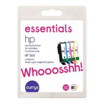 ESSENTIALS HP364 Cyan, Magenta, Yellow & Black HP Ink Cartridges - Multipack