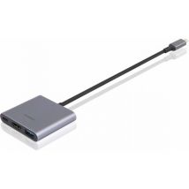 SANDSTROM S3IN1CA25 3-port USB Type-C Connection Hub