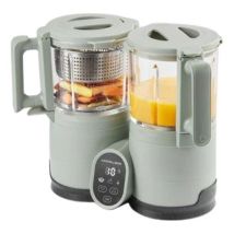 BABYMOOV Nutribaby Glass 2.0 4-in-1 Baby Food Maker - Green