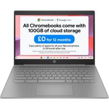 HP 14a-ne1500sa 14" Chromebook - Intel® Celeron®, 64 GB eMMC, Grey