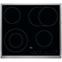 AEG HK634060XB 58 cm Electric Ceramic Hob - Black