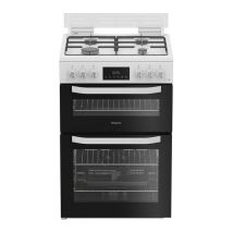 HOTPOINT HTG6GDCW 60 cm Gas Cooker - White