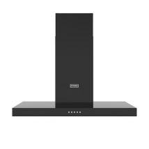 STOVES Sterling 100T Flat Chimney Cooker Hood - Black