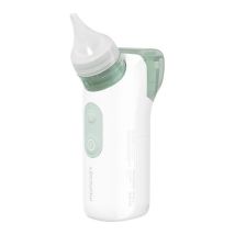 MOMCOZY 2‑in‑1 Baby Nasal Aspirator - White