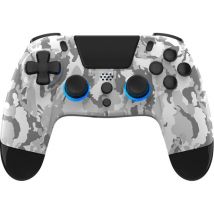 GIOTECK VX4 Wireless Controller for PS4 - White Camo