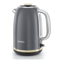 BREVILLE Mostra VKT141 Jug Kettle - Grey & Gold