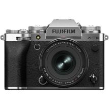 FUJIFILM X-T5 Mirrorless Camera with FUJINON XF 16-50 mm f/2.8-4 R LM WR Lens - Silver
