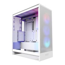 NZXT H7 Flow RGB ATX Mid-Tower PC Case - White