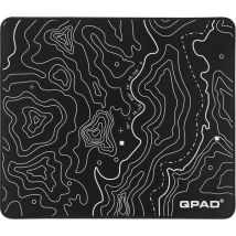 QPAD Edge Mouse Mat - Black & White, Medium