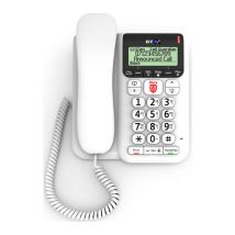 BT Décor 2600 Corded Phone with Answering Machine - White
