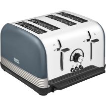 MORPHY RICHARDS Venture Retro 240335 4-Slice Toaster - Basalt