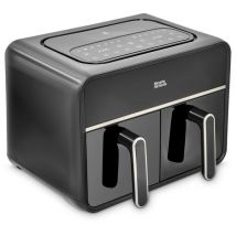 MORPHY RICHARDS 480020 Digital Dual Basket Air Fryer - Black