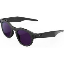 OAKLEY Meta HSTN Glasses - Black, Clear to Amethyst Transitions