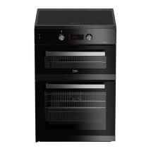 BEKO Pro BDI6C65K 60 cm Electric Cooker - Black & Silver