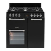 LEISURE Cookmaster CK90F232K 90 cm Dual Fuel Range Cooker - Black