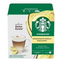 STARBUCKS Dolce Gusto Madagascar Vanilla Macchiato Pods - Pack of 12