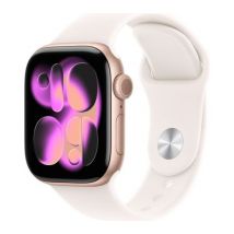 APPLE Watch Series 11 - 42 mm Rose Gold Aluminium Case with Light Blush Sport Band, M/L