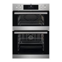 AEG DEB331010M Electric Double Oven - Stainless Steel