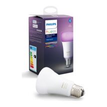 PHILIPS HUE White & Colour Ambiance LED Bulb with Bluetooth - E27