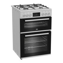 BEKO Pro FDG6231CW 60 cm Gas Cooker - White