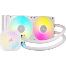 CORSAIR iCUE LINK TITAN 240 RX RGB Liquid 240 mm CPU Cooler - RGB LED, White