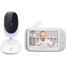 MOTOROLA VM75 5" Video Baby Monitor - White