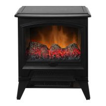 DIMPLEX Casper CAS20E Electric Stove Fireplace - Matte Black