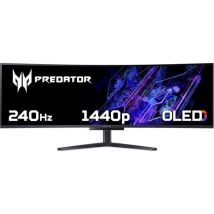 ACER Predator X49Xbmipphuzx Dual Quad HD 49" Curved OLED Gaming Monitor - Black
