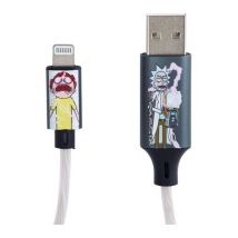 LAZERBUILT Rick & Morty Light-up USB Type-C to USB Cable - 1.2 m
