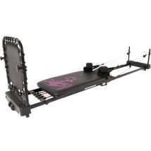 AEROPILATES Reformer 435 Plus Pilates Machine - Black & Pink