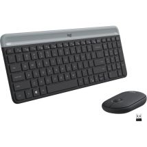 LOGITECH MK470 Wireless Keyboard and Mouse Set - Graphite