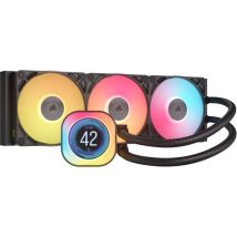 CORSAIR iCUE LINK TITAN 360 RX RGB 360 mm Liquid CPU Cooler - RGB LED, Black