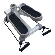 VIAVITO Mini Stepper with Resistance Bands - Black