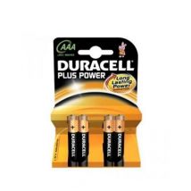 Duracell 4xAAA Alkaline Batterijen