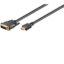 Goobay DVI-D/HDMI-Kabel - 5 Meter