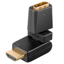 Goobay HDMI Fleksibel Adapter - Sort