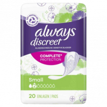 Always Discreet Small Incontinence Pads - 20 stuks