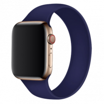 Apple Watch 42/44 mm Siliconen Bandje Navy