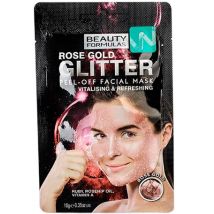 Beauty Formulas Roségoud Glitter Gezichtsmasker