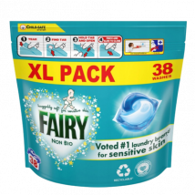 Fairy Non-Bio Pods Wasmiddelcapsules – 38 stuks