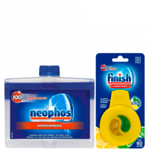Finish machinereiniger met gratis luchtverfrisser - 250 ml