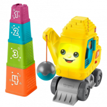 Fisher Price Kids Stack Count Excavator