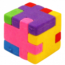 Fun Stationery Puzzle Eraser Cube 2.7cm