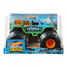 Hot Wheels Monster Trucks Jeep Eiland Tours - GTJ44