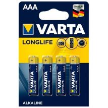 Varta Longlife AAA-batterijen - 4 stuks