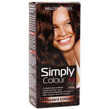Mellor & Russell Simply Colour Haarkleuring - 6.0 Natuurlijk Licht Bruin
