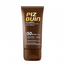 Piz Buin Allergie Zon Gevoelige Huid Gezichtscrème SPF 50 - 50 ml