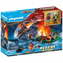 Playmobil Kustbrand Missie - 70491