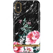 Richmond & Finch Black Flower Mobil Cover - IPhone X/Xs